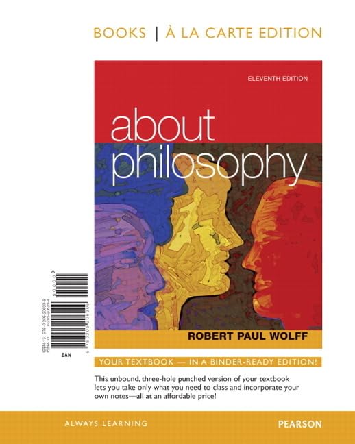 About Philosophy (Books a la Carte) Philosophy