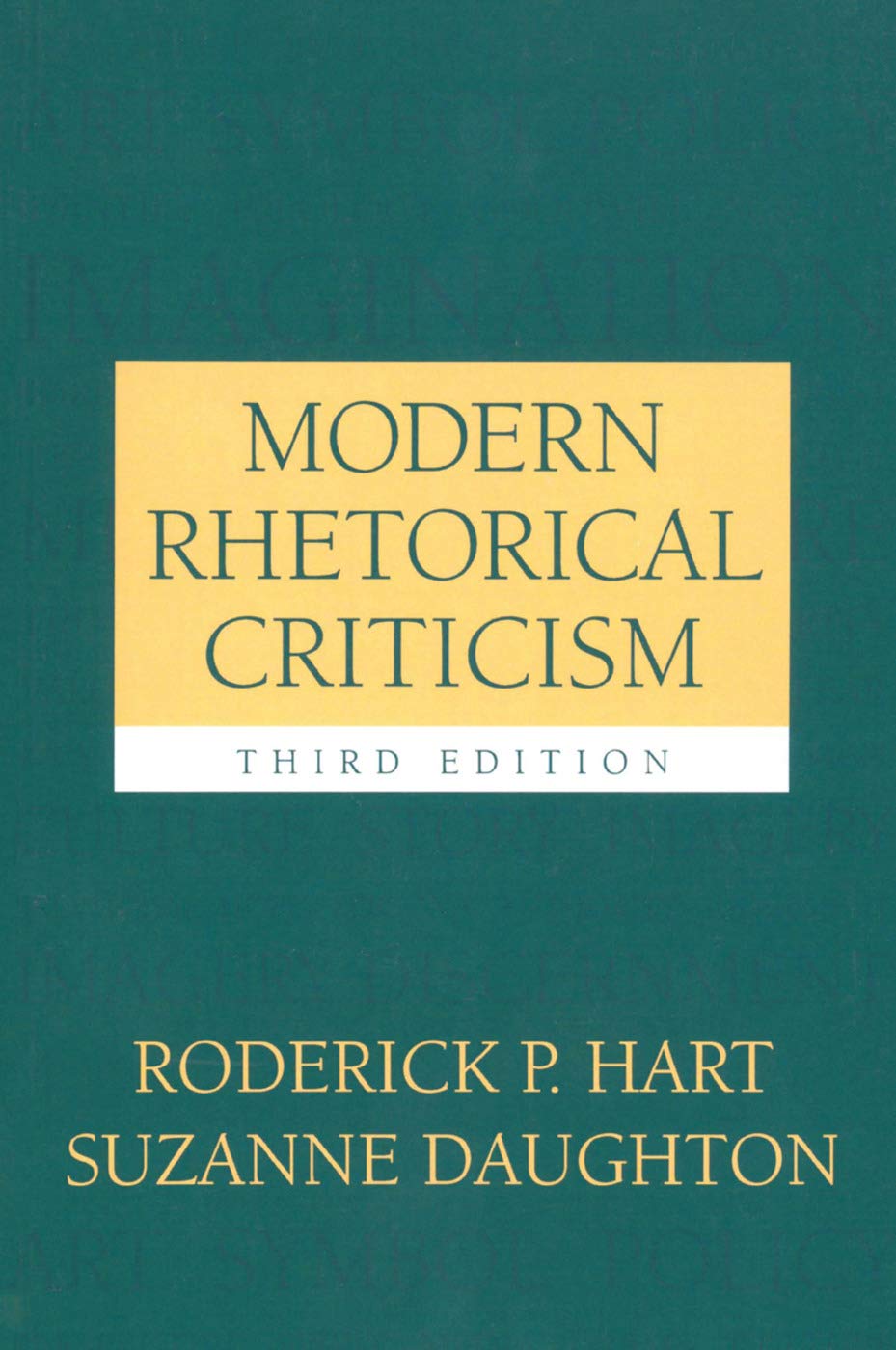 Product Image: Modern Rhetorical Criticism