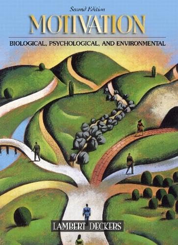Product Image: Motivation: Biological, Psychological, and Environmental