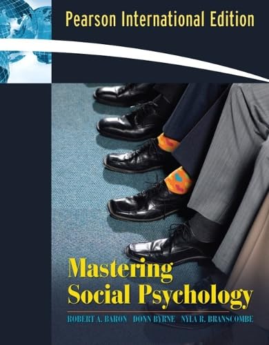 Mastering Social Psychology: International Edition Psychology