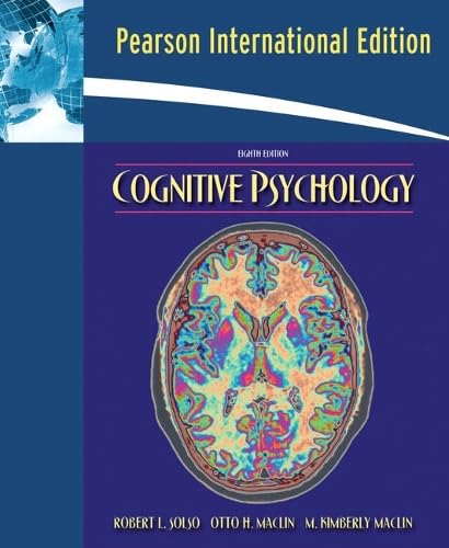 Product Image: Cognitive Psychology: International Edition