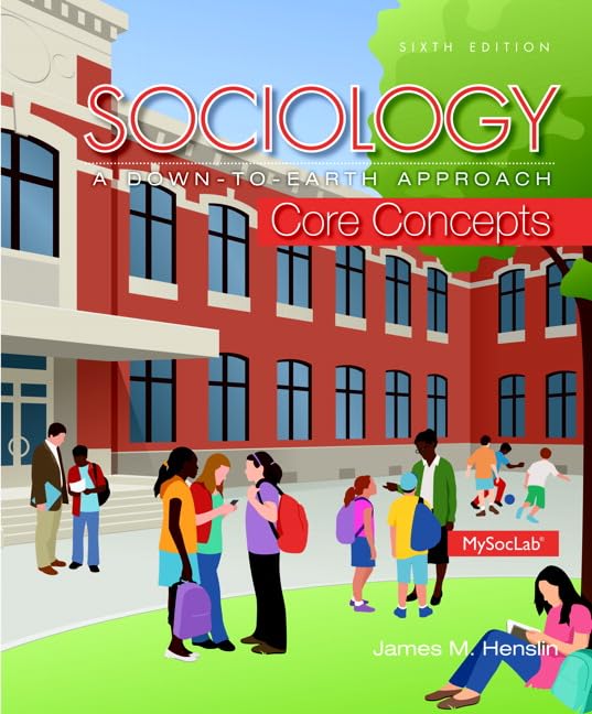Sociology: A Down-To-Earth Approach Core Concepts Law