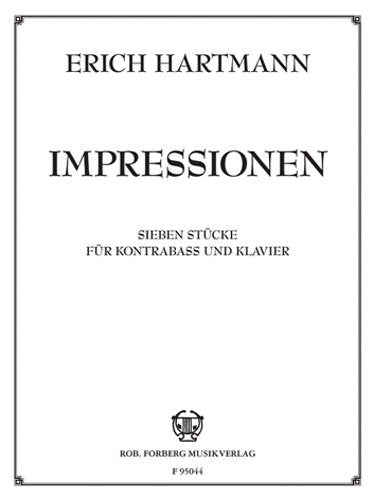 Impressionen für Kontrabass und Klavier book