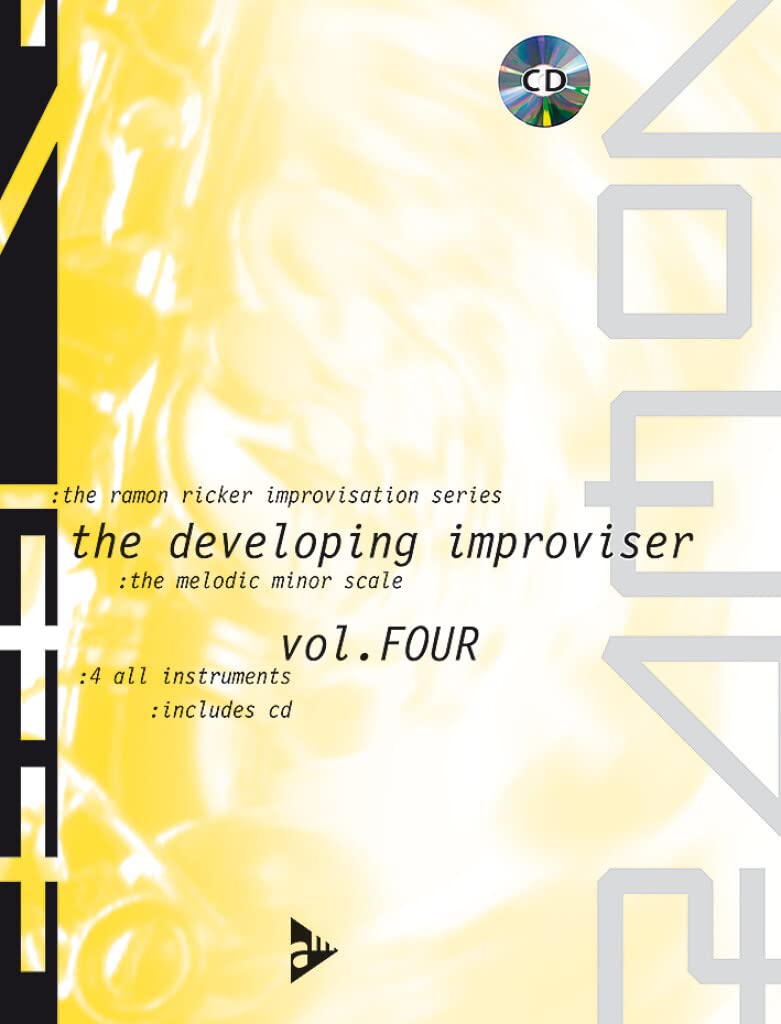 Ramon ricker : the ramon ricker improvisation series vol. 4 - recueil + cd book