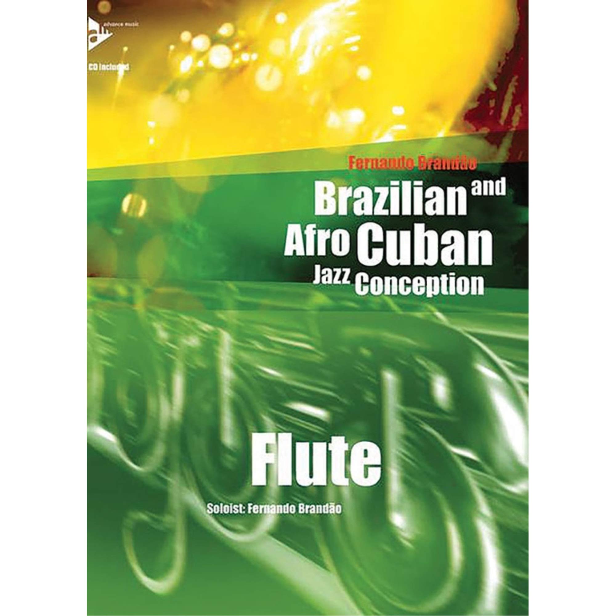 Brazilian & afro cuban jazz conception flute traversiere +cd book
