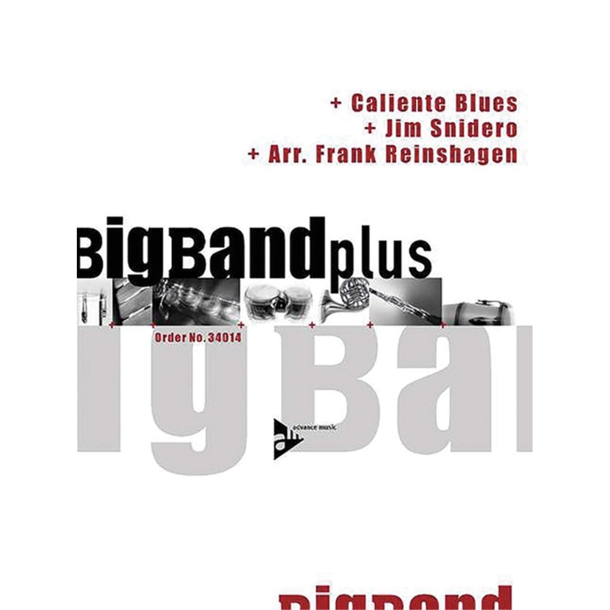 Caliente Blues: big band. Partition et parties. book