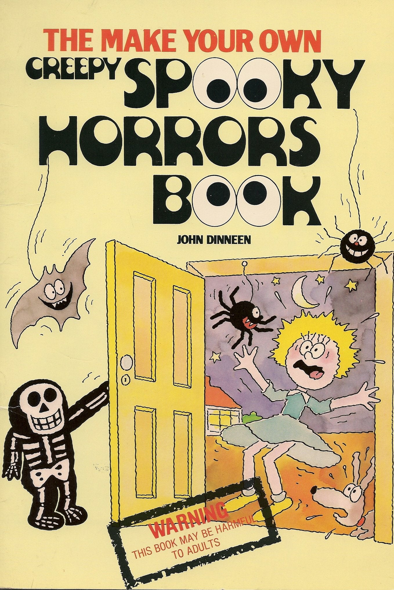 The Make Your Own Creepy Spooky Horrors Book Tiptoi & Games