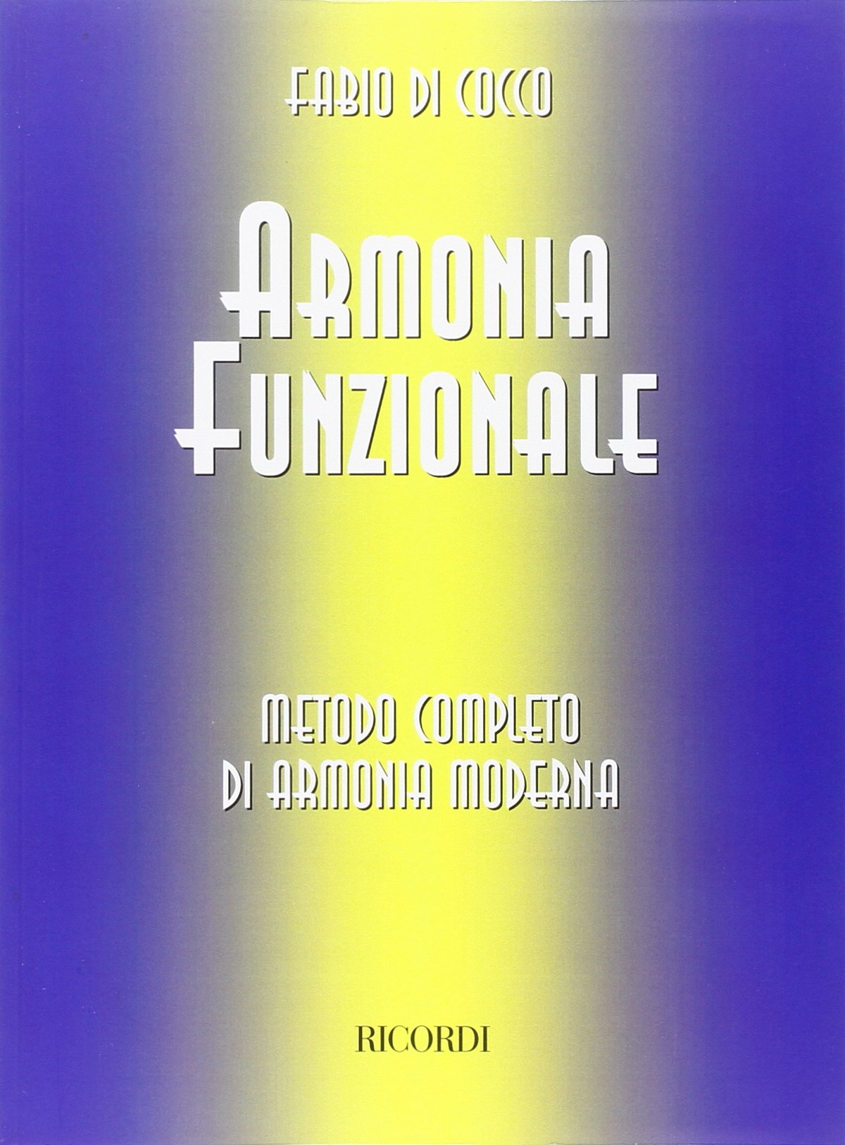 Armonia funzionale formation musicale book