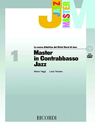 Master in contrabbasso jazz - vol. 1 +cd book