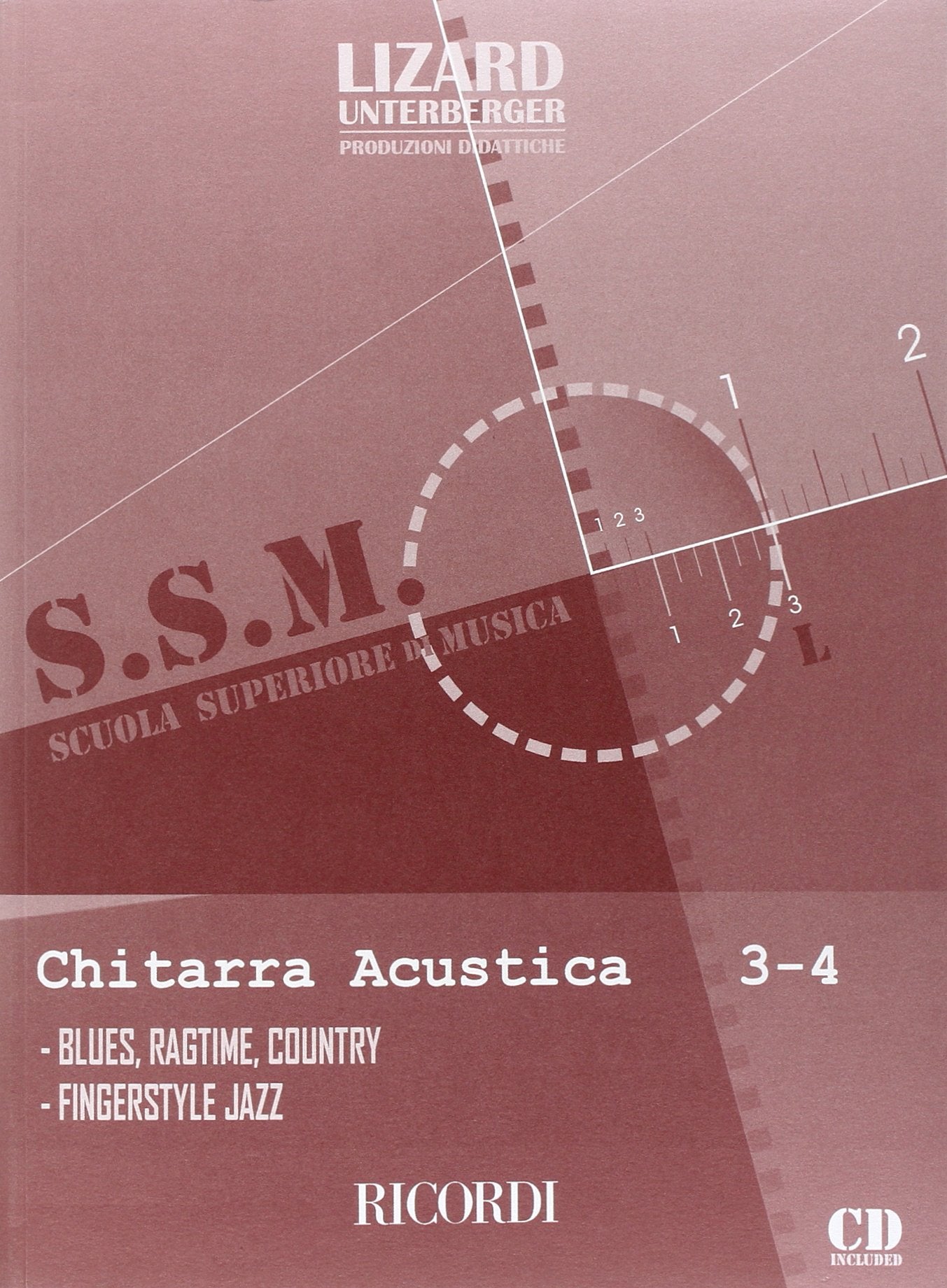 Chitarra acustica - vol. 3-4 guitare +cd book