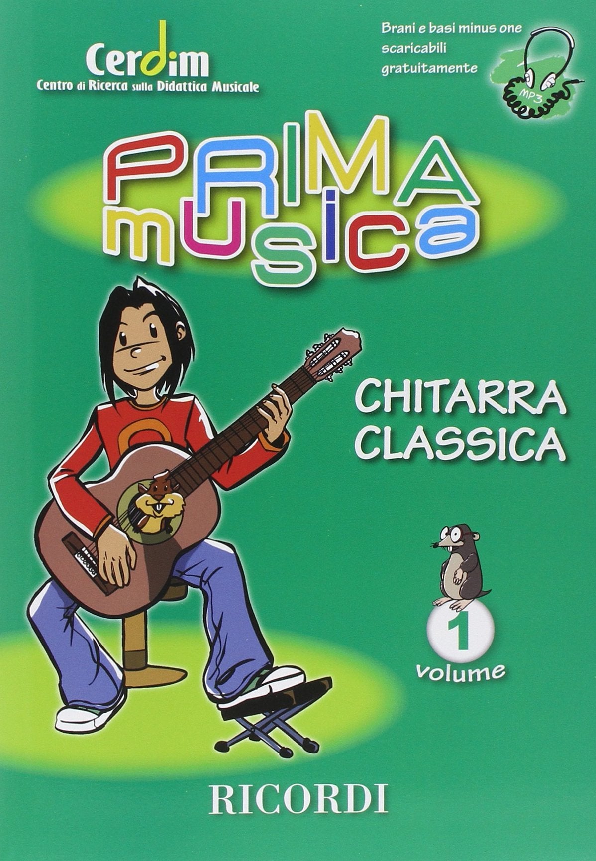 Primamusica: Chitarra Classica Vol. 1 book