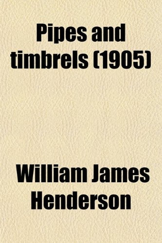 Pipes and Timbrels Poetry