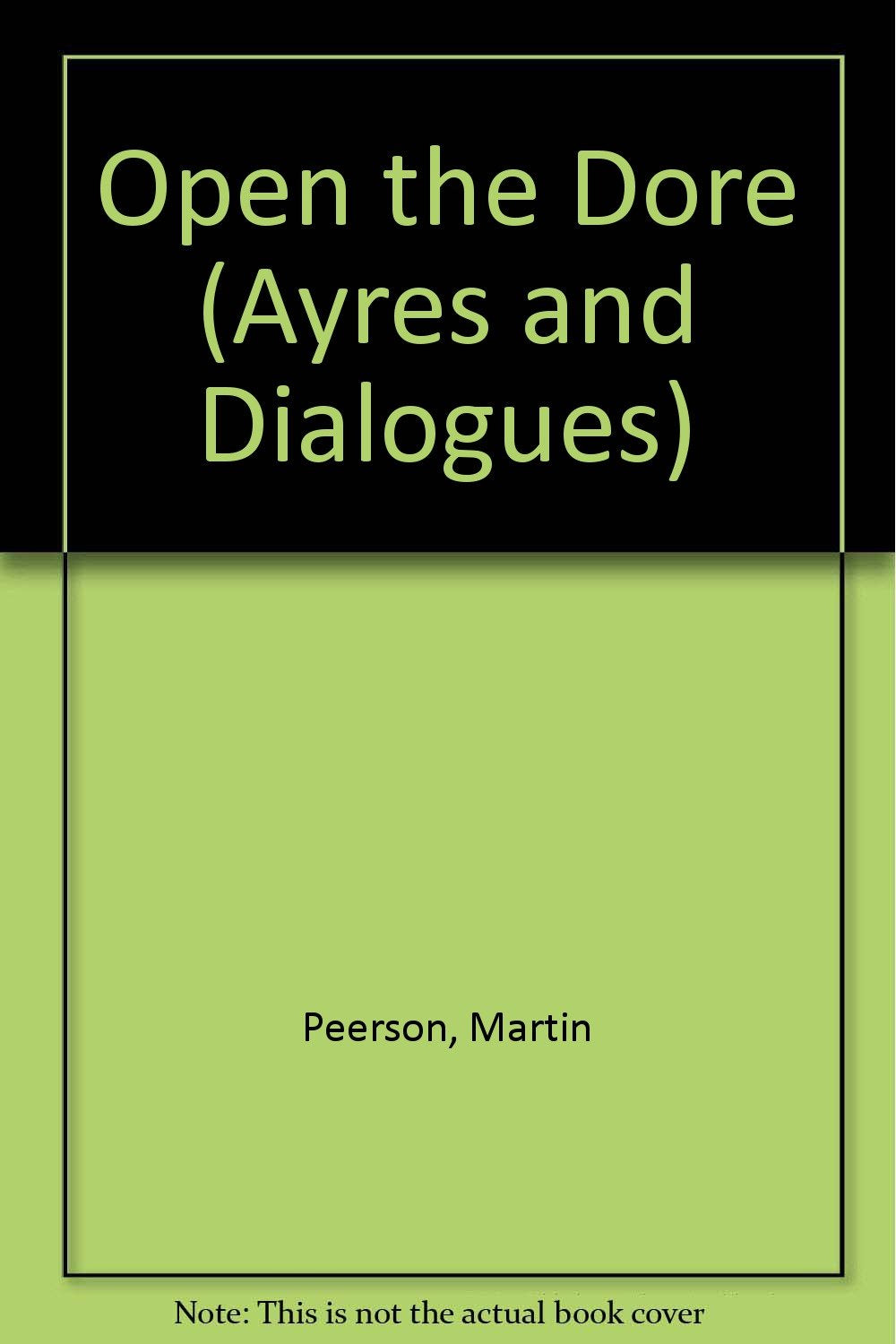 Open the Dore: Ayres and Dialogues. Sopran, Tenor, gemischter Chor und Klavier. Partitur. Sheet Music