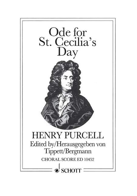Ode for St. Cecilia's Day 1692: gemischter Chor (SATB), Soli (SAATBB) und Orchester. Chorpartitur. Sheet Music