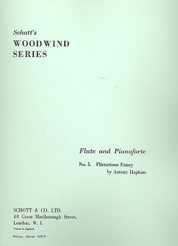 Flirtatious Fancy: Flöte und Klavier. Sheet Music