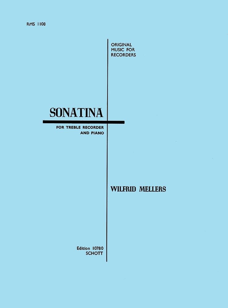 Sonatina: Alt-Blockflöte und Klavier. Sheet Music