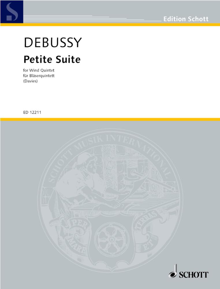 Petite Suite: Bläserquintett. Stimmensatz. (Edition Schott) Sheet Music