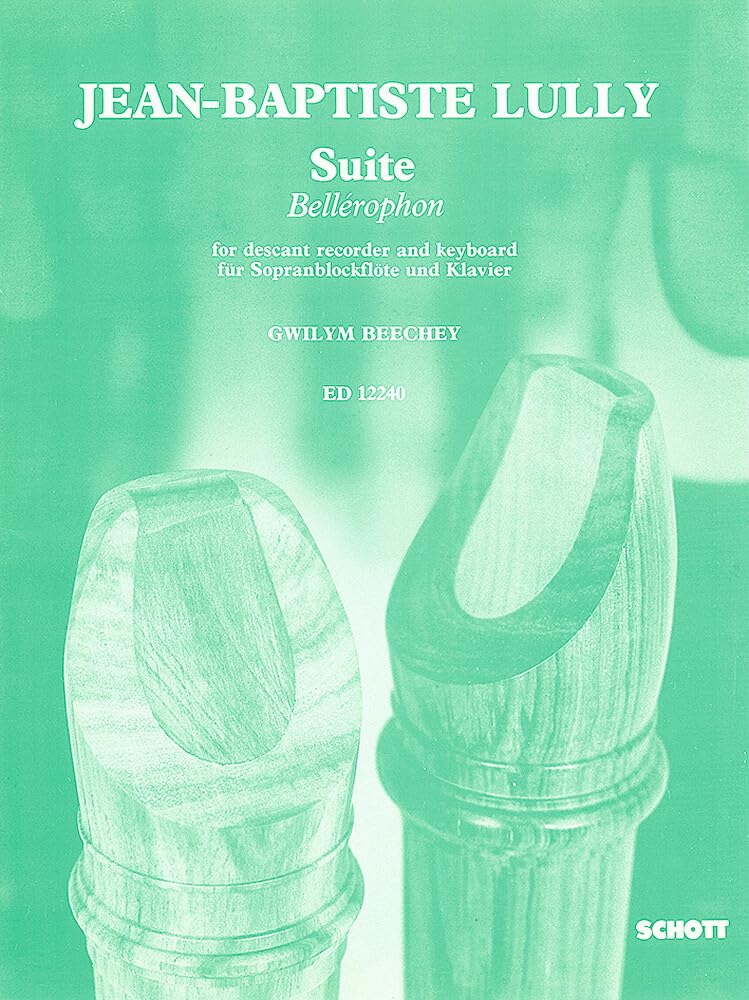 Suite "Bellérophon": Sopran-Blockflöte und Klavier. Sheet Music