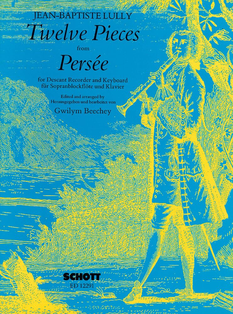 12 Pieces: from the Opera "Persee". descant recorder and piano. book