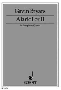 Alaric I or II: for saxophone quartet. Saxophonquartett. Partitur und Stimmen. Sheet Music