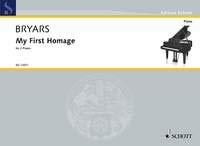 My First Homage: for 2 pianos 4 hands. 2 Klaviere 4-händig. (Edition Schott) Sheet Music