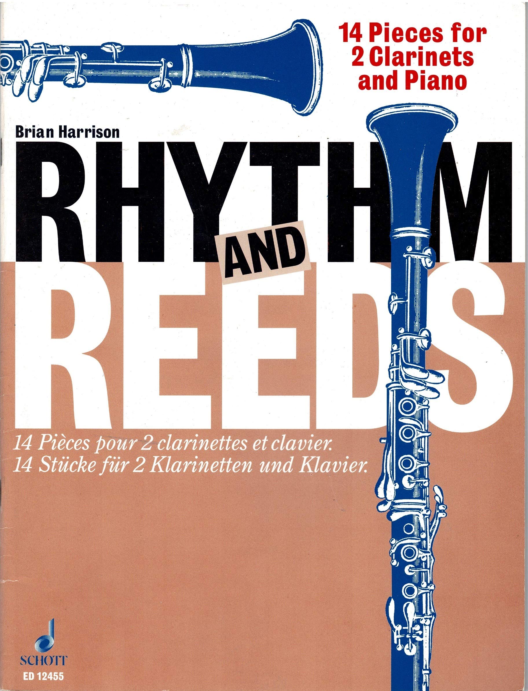 Rhythm and Reeds: 14 Stücke. 2 Klarinetten und Klavier. Sheet Music