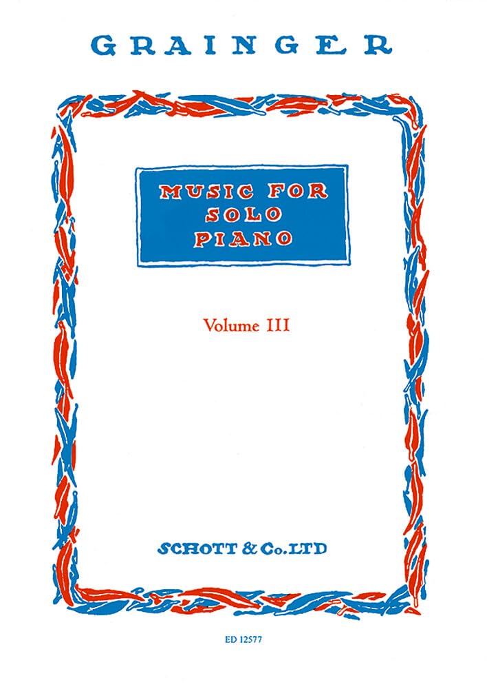 Music for Solo Piano: Vol. 3. Klavier. Sheet Music