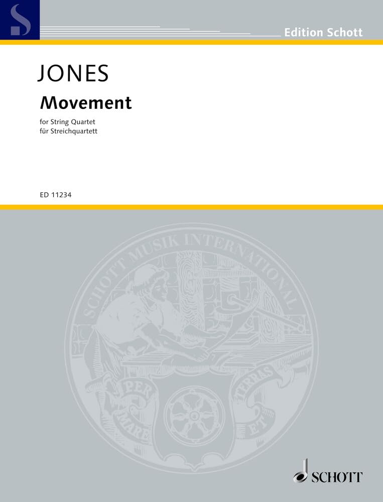 Movement: Nr. 9. Streichquartett. Partitur und Stimmen. (Edition Schott) Sheet Music