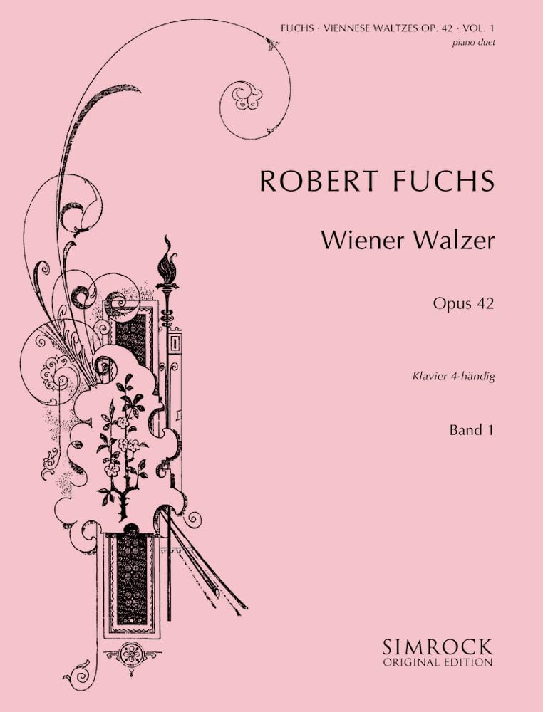 Wiener Walzer: Band 1. op. 42/1-10. Klavier 4-händig. Sheet Music