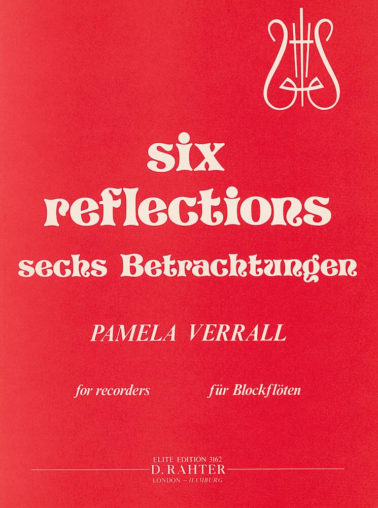 Six Reflections: 3 Recorders (SAT). Partition et parties. book