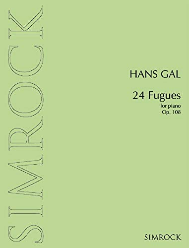 24 fugues op. 108 piano book