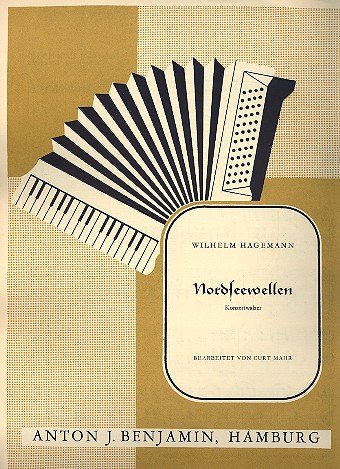 Nordseewellen: Konzertwalzer. Akkordeon. Sheet Music