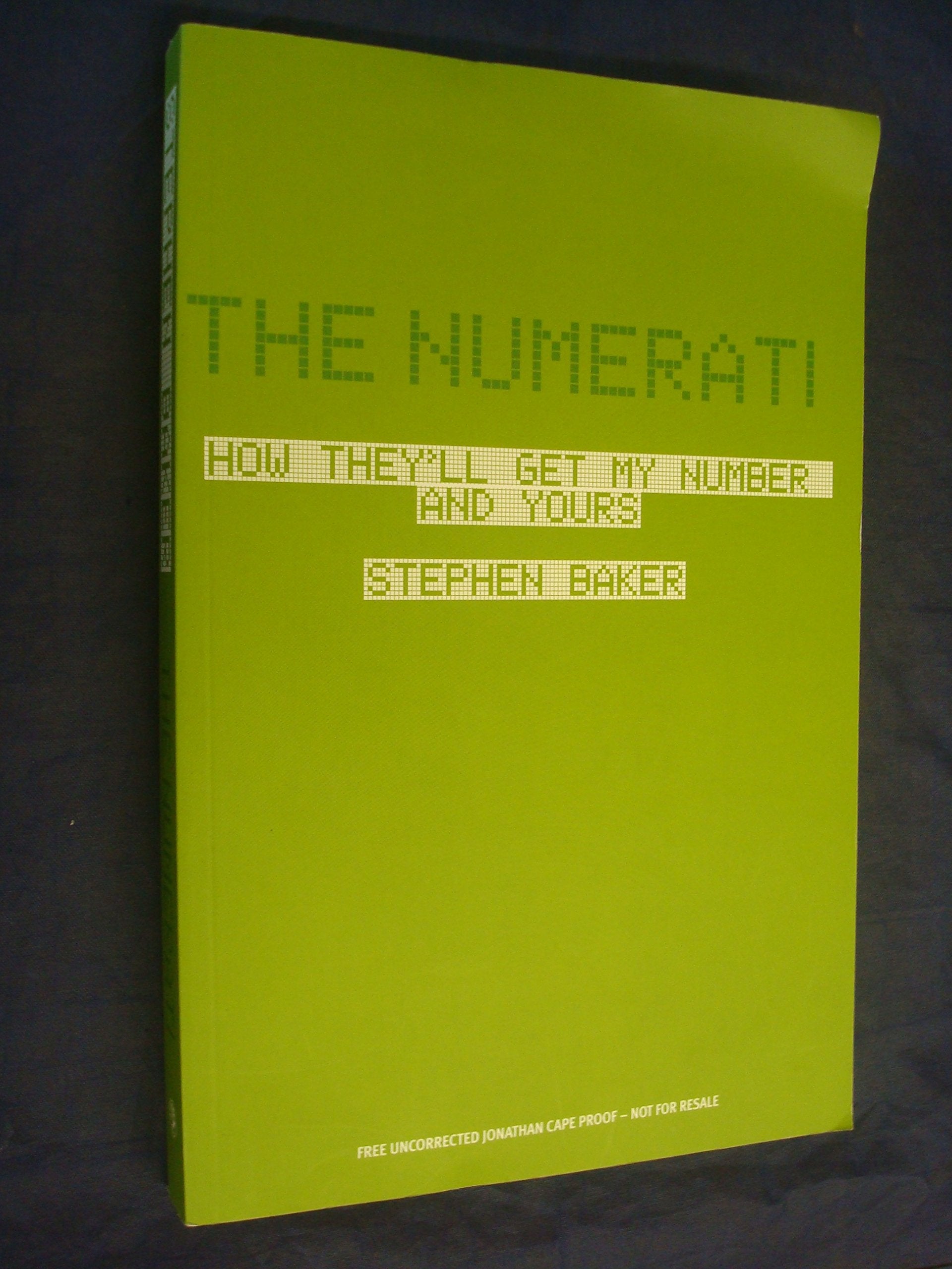 The Numerati: How They'll Get My Number and Yours Social Sciences
