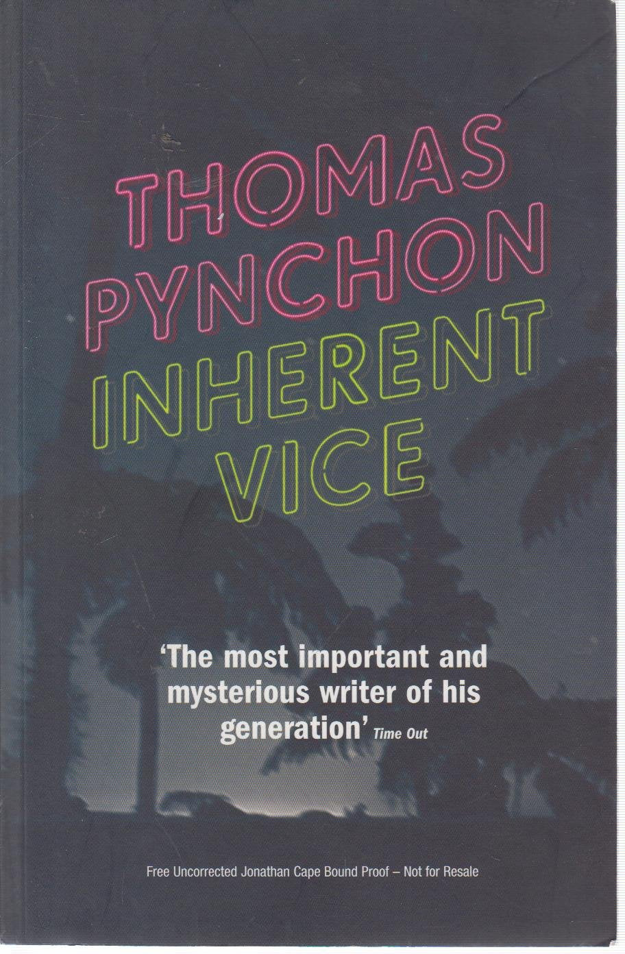Product Image: Inherent Vice: A Novel