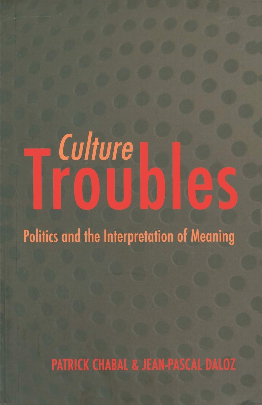 Culture Troubles: Politics and the Interpretation of Meaning General education