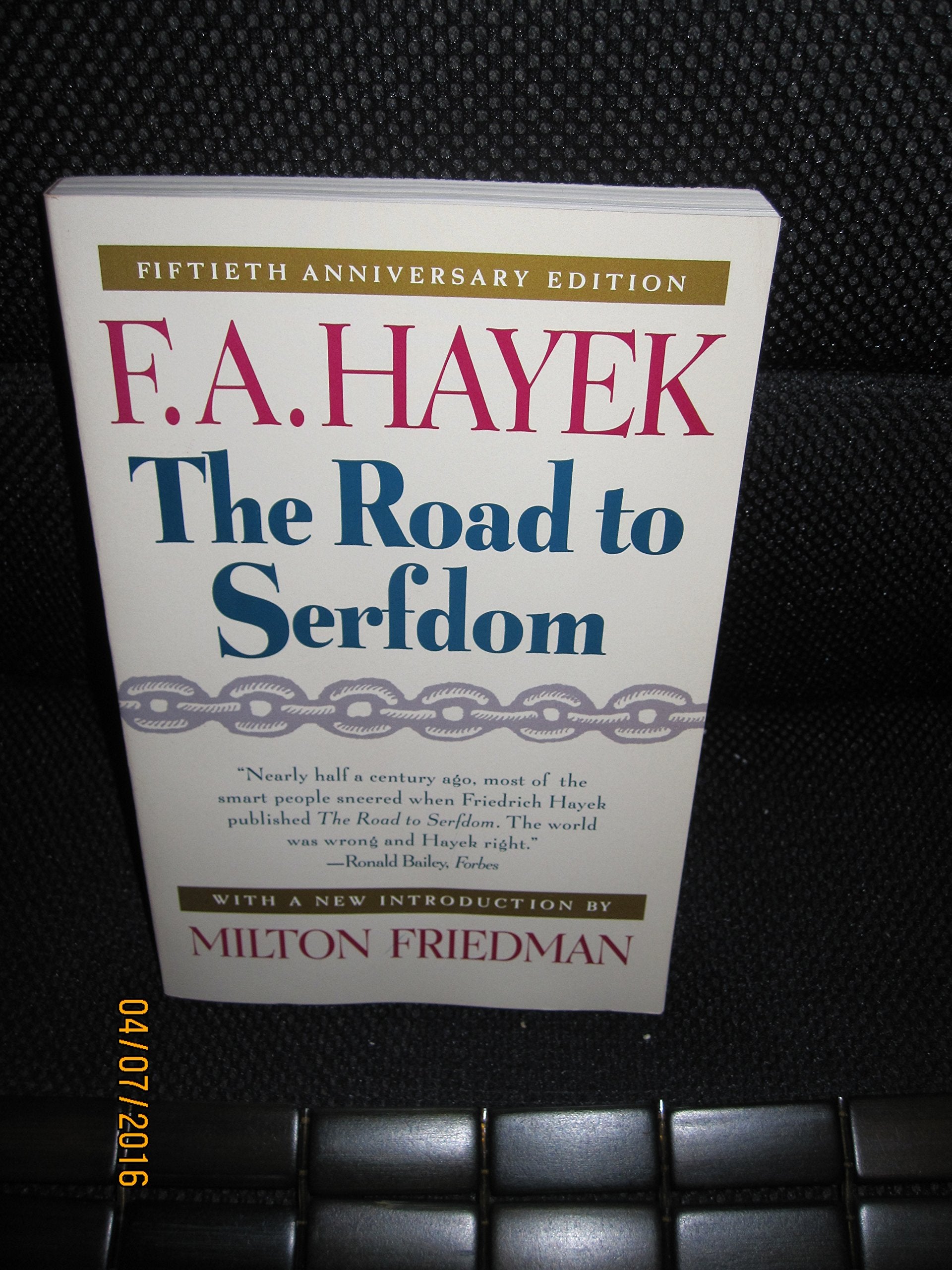 The Road to Serfdom Business, Finance & Career