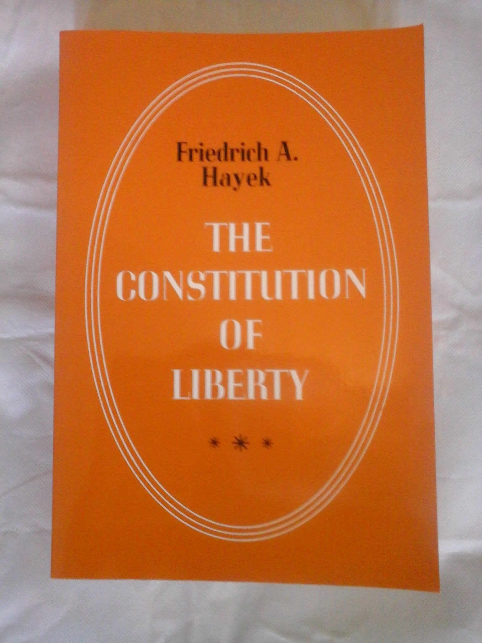 The Constitution of Liberty Social Sciences