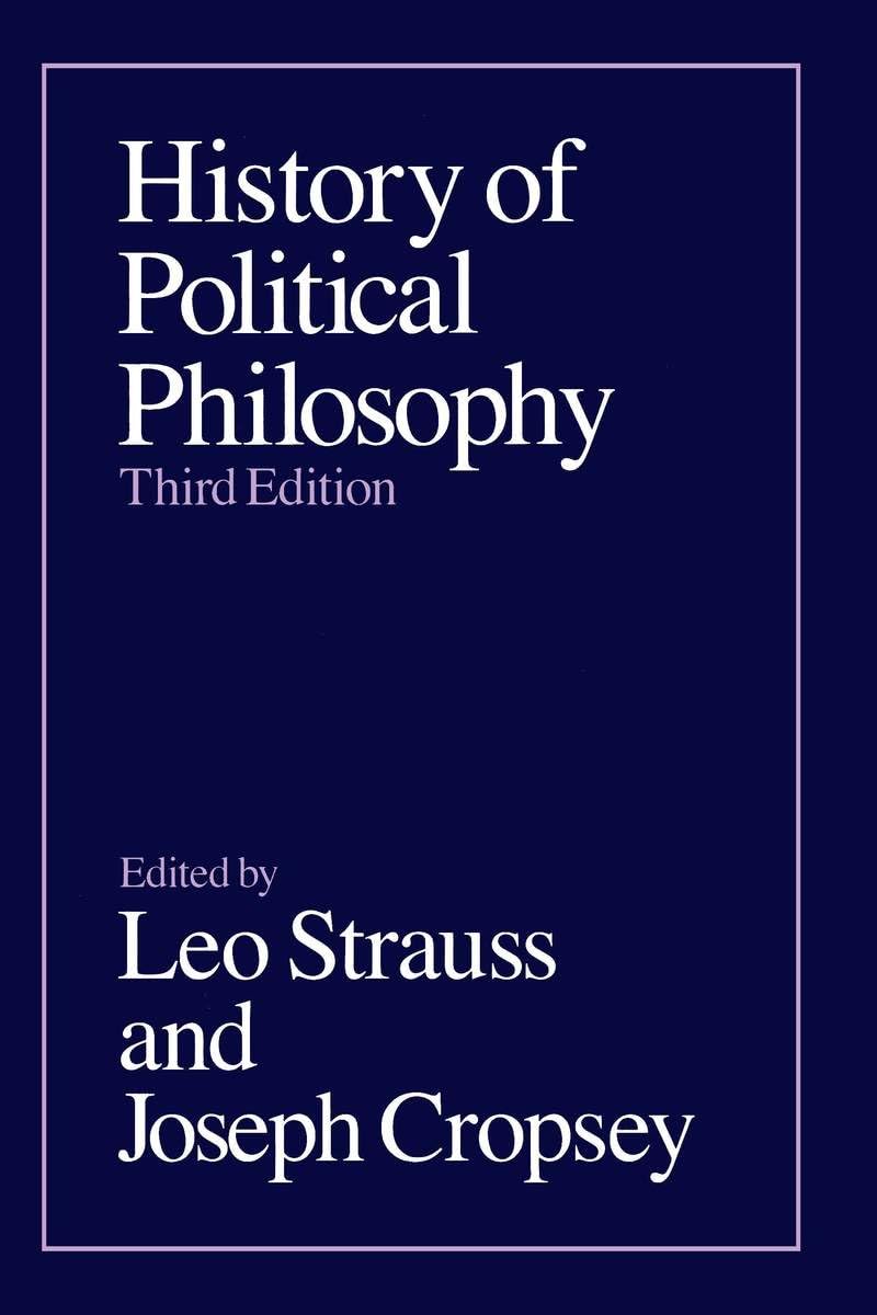 History of Political Philosophy Philosophy