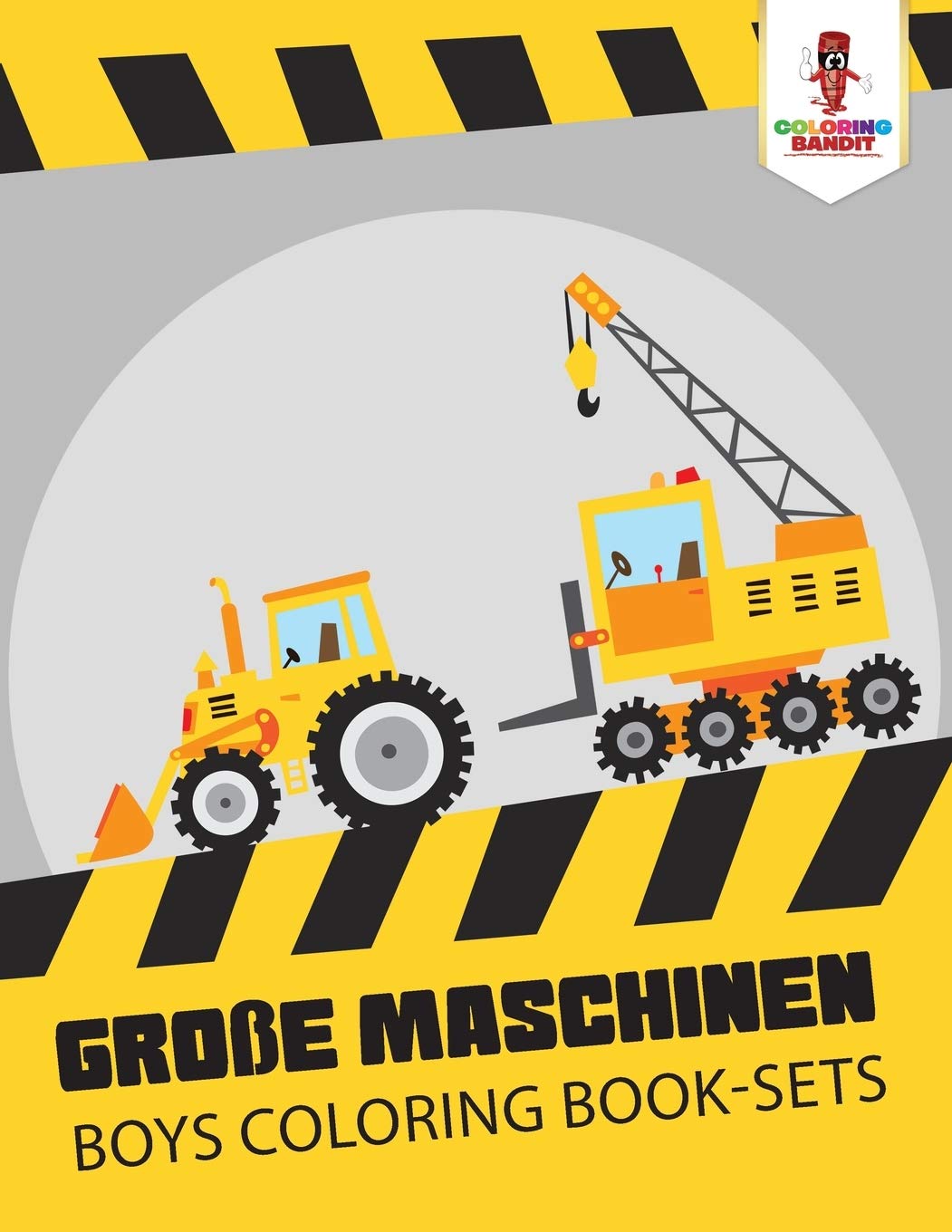 Große Maschinen: Boys Coloring Book-Sets Tiptoi & Games