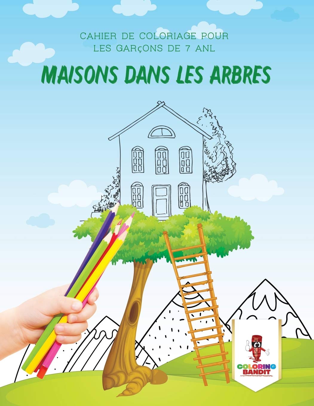 Maisons Dans Les Arbres : Cahier de Coloriage pour les Garçons de 7 Anl book