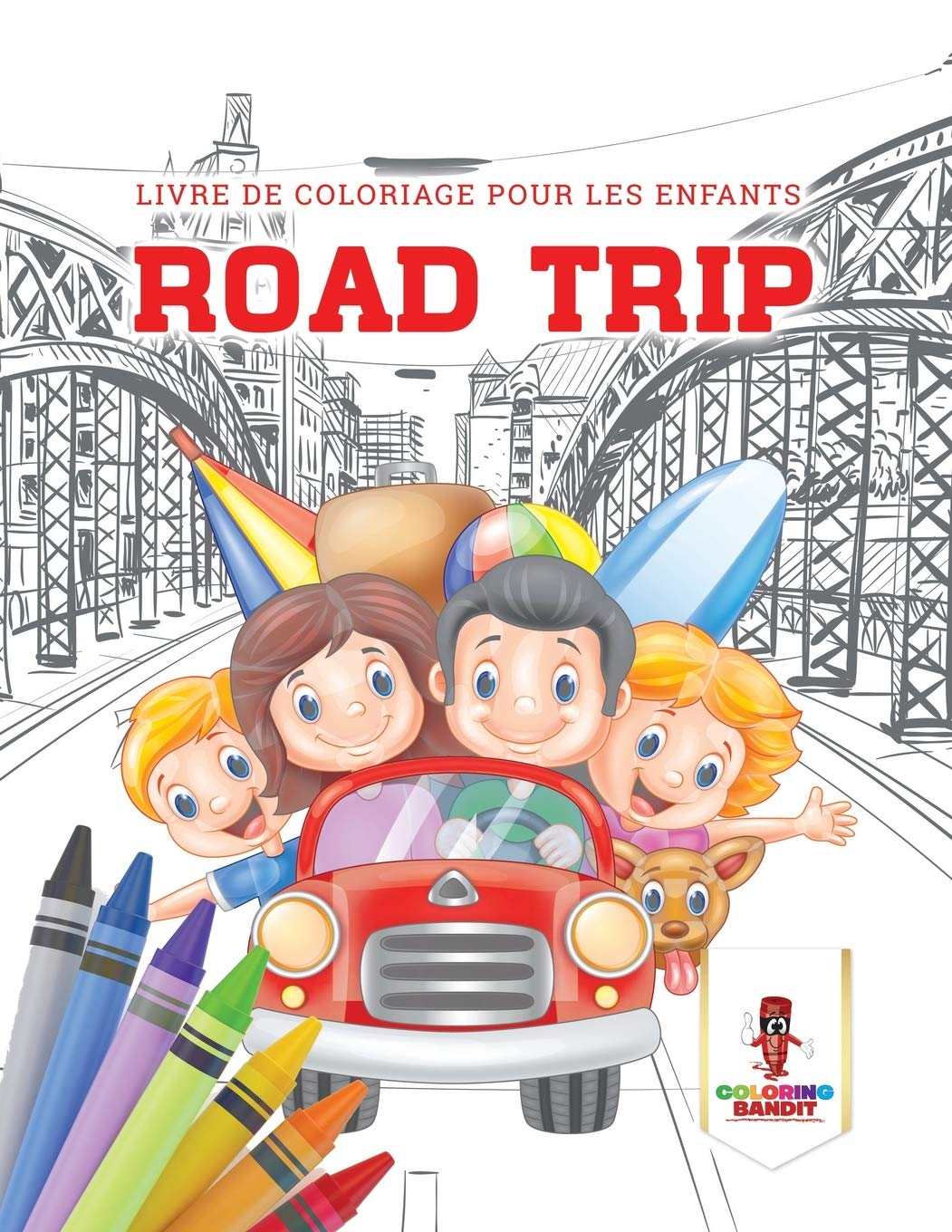 Road Trip : Livre de Coloriage pour les Enfants book