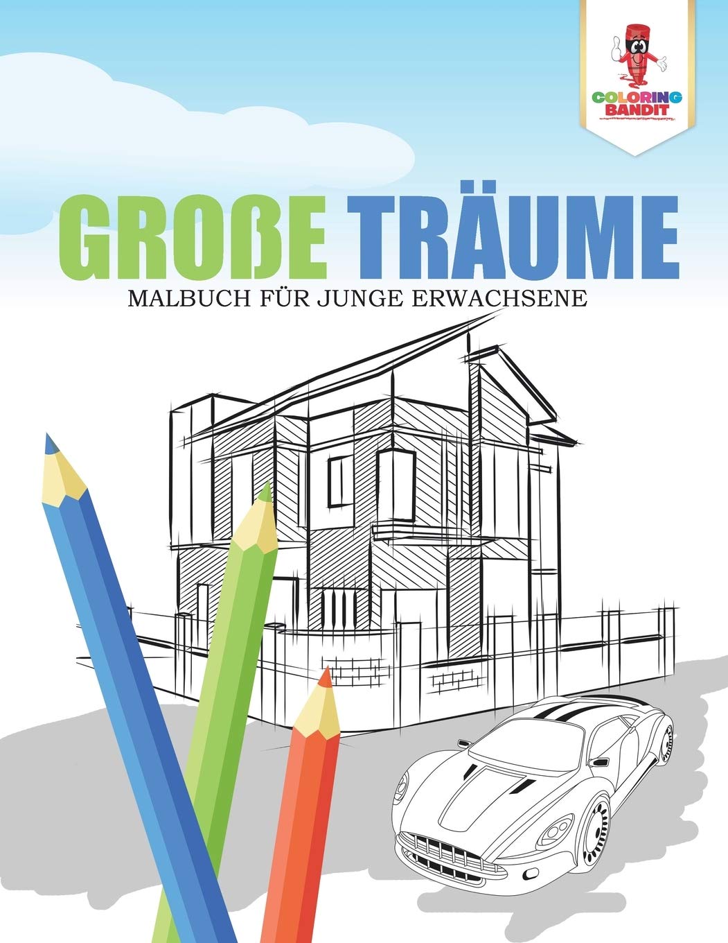 Große Träume: Malbuch für junge Erwachsene Film, Art & Culture