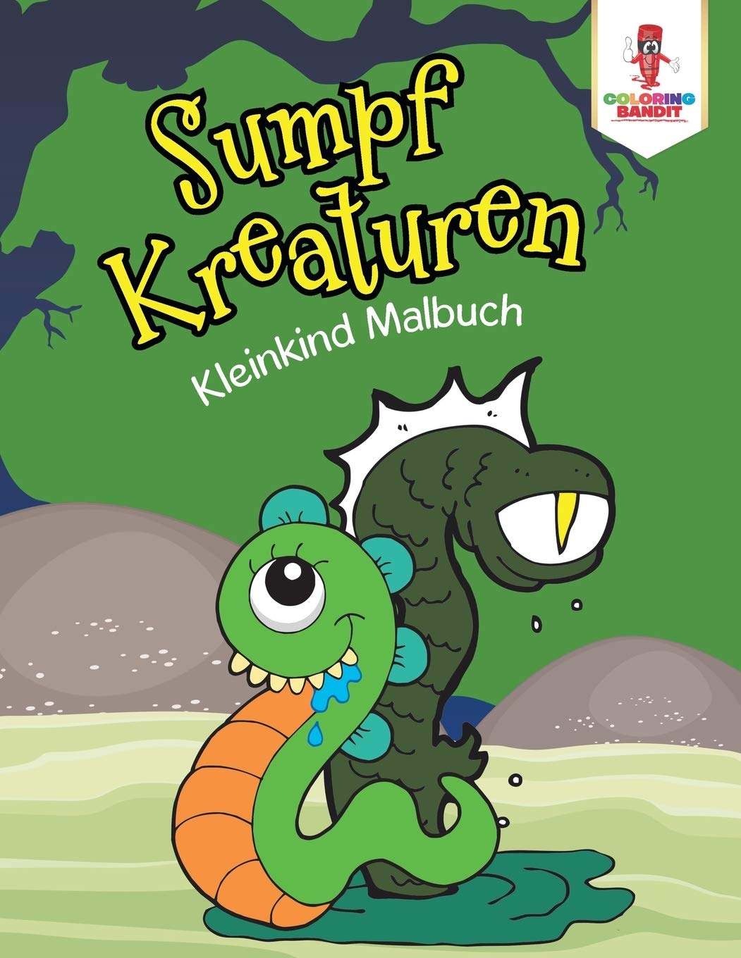 Sumpf Kreaturen: Kleinkind Malbuch Tiptoi & Games