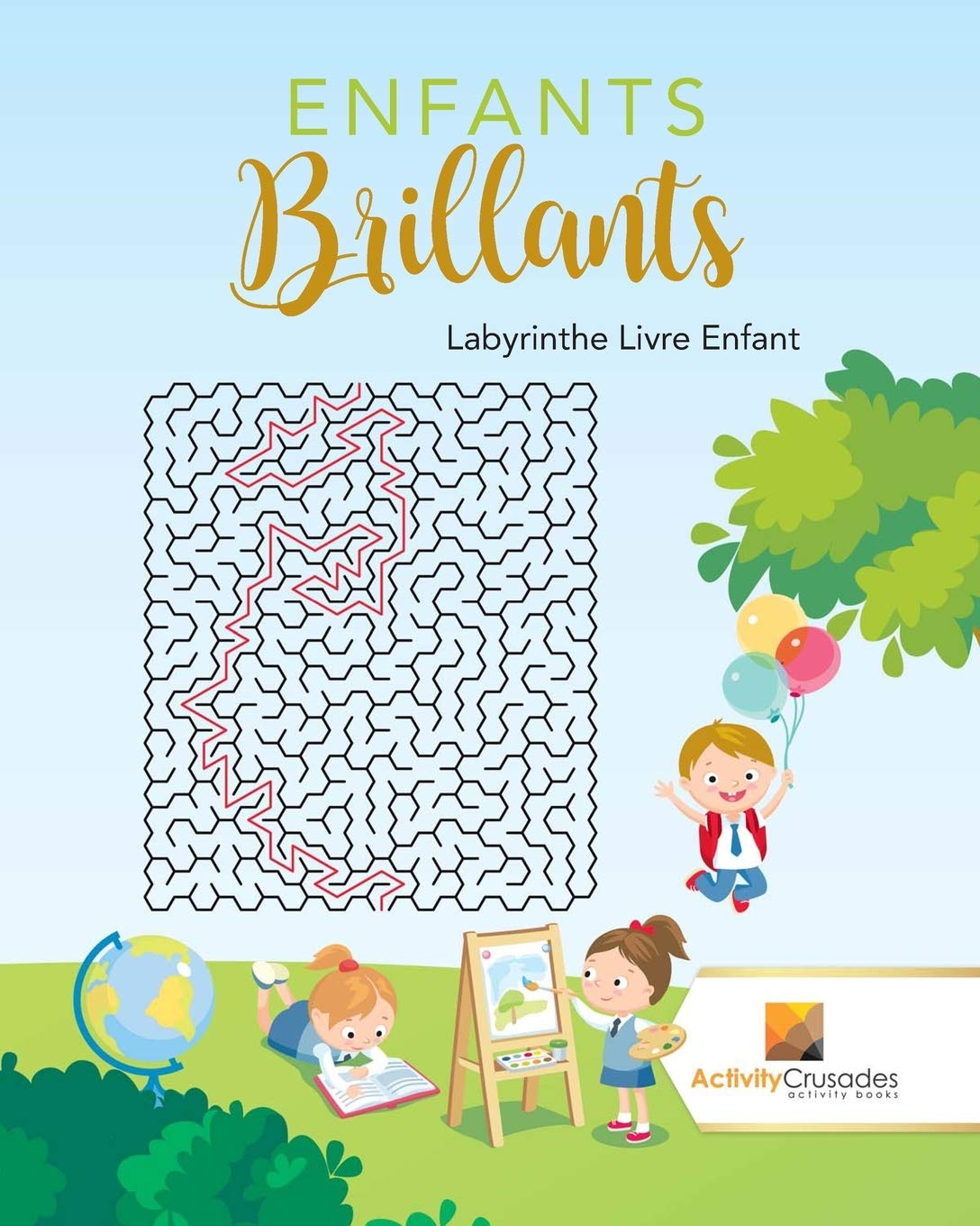 Enfants Brillants : Labyrinthe Livre Enfant book