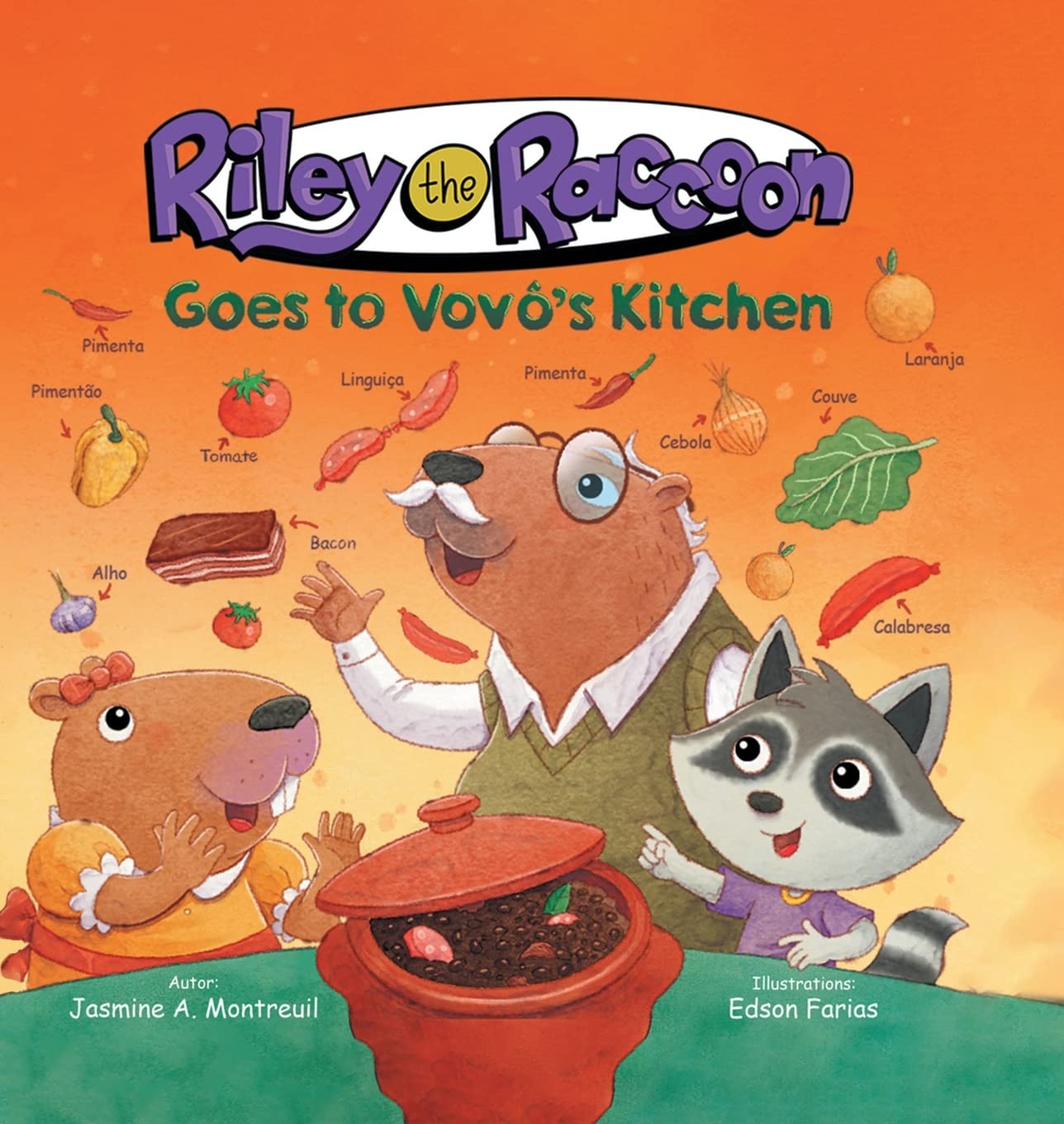 Riley the Raccoon Goes to Vovô's Kitchen Non-fiction