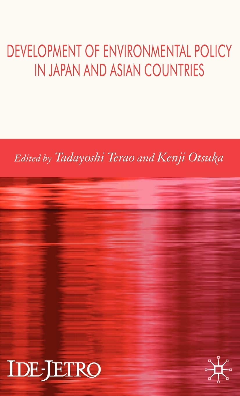 Development of Environmental Policy in Japan and Asian Countries book