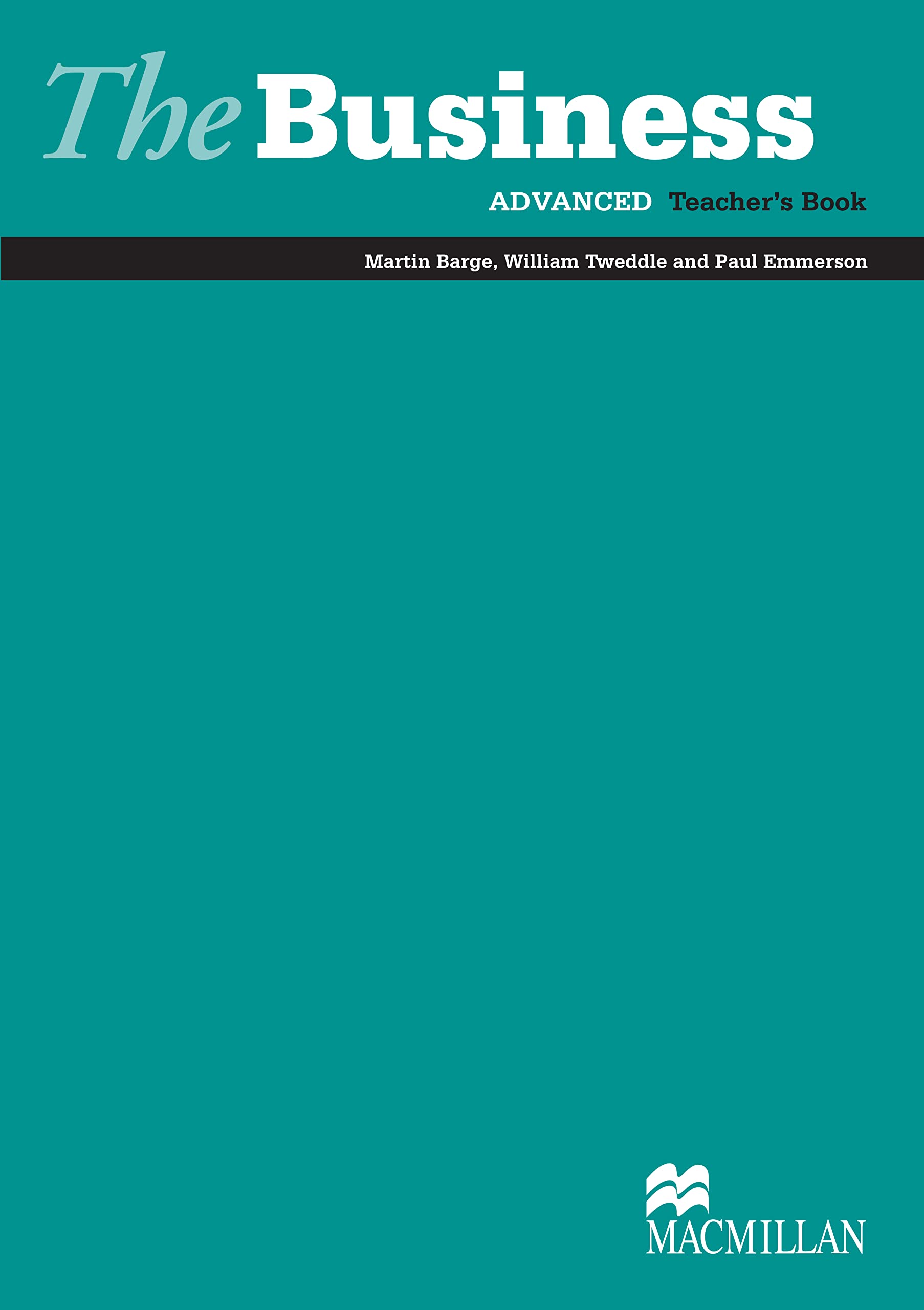 The Business Advanced Teacher's Book book