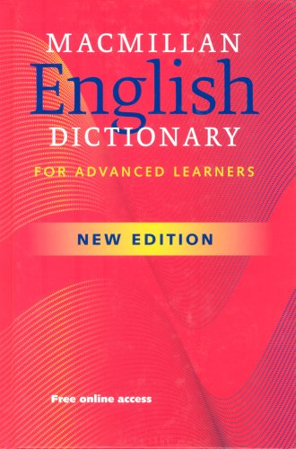 Macmillan English Dictionary for Advanced Learners book
