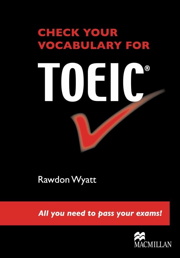 CHECK YOUR VOCABULARY for TOEIC Foreign Languages ​​& Dictionaries