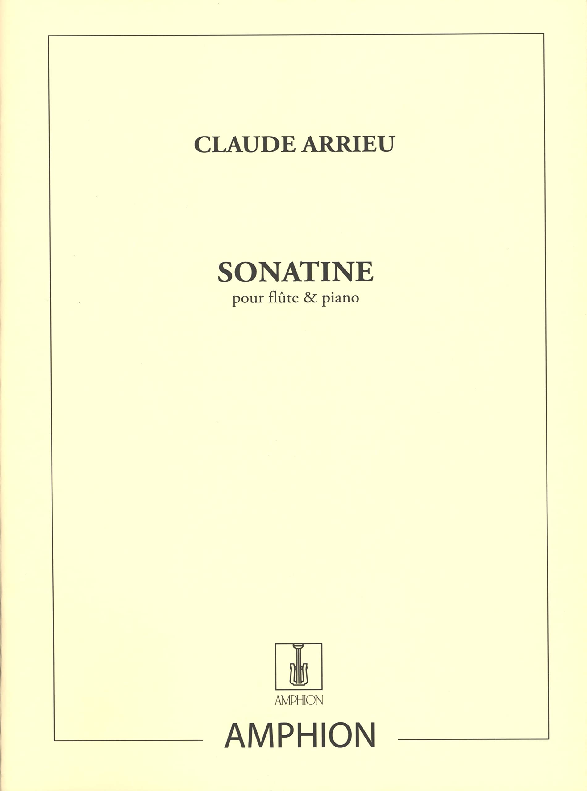 Sonatine. Flöte mit Begleitung. Buch und Einzelstimme(n) Sheet Music